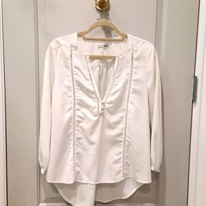 Amuse Society white eyelet top